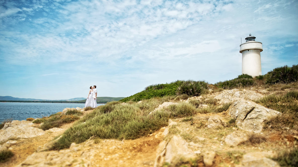 Свадьба для двоих на Сардинии, свадебный фотограф на Сардинии