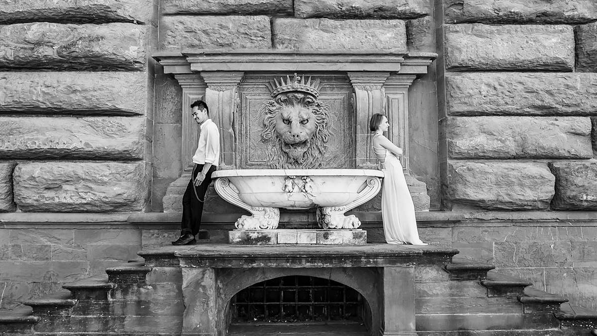 Wedding photo shooting in Florence, wedding photographer Florence