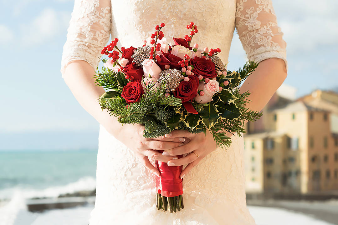 bride bouquet camogli