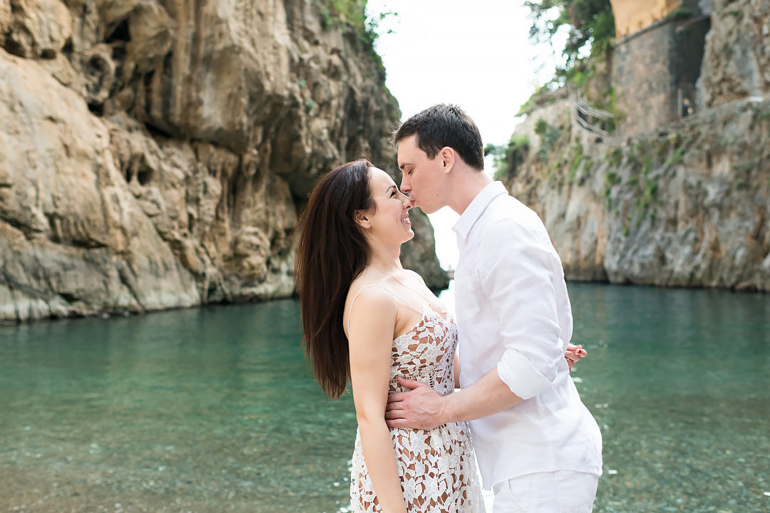 newlyweds shooting amalfi