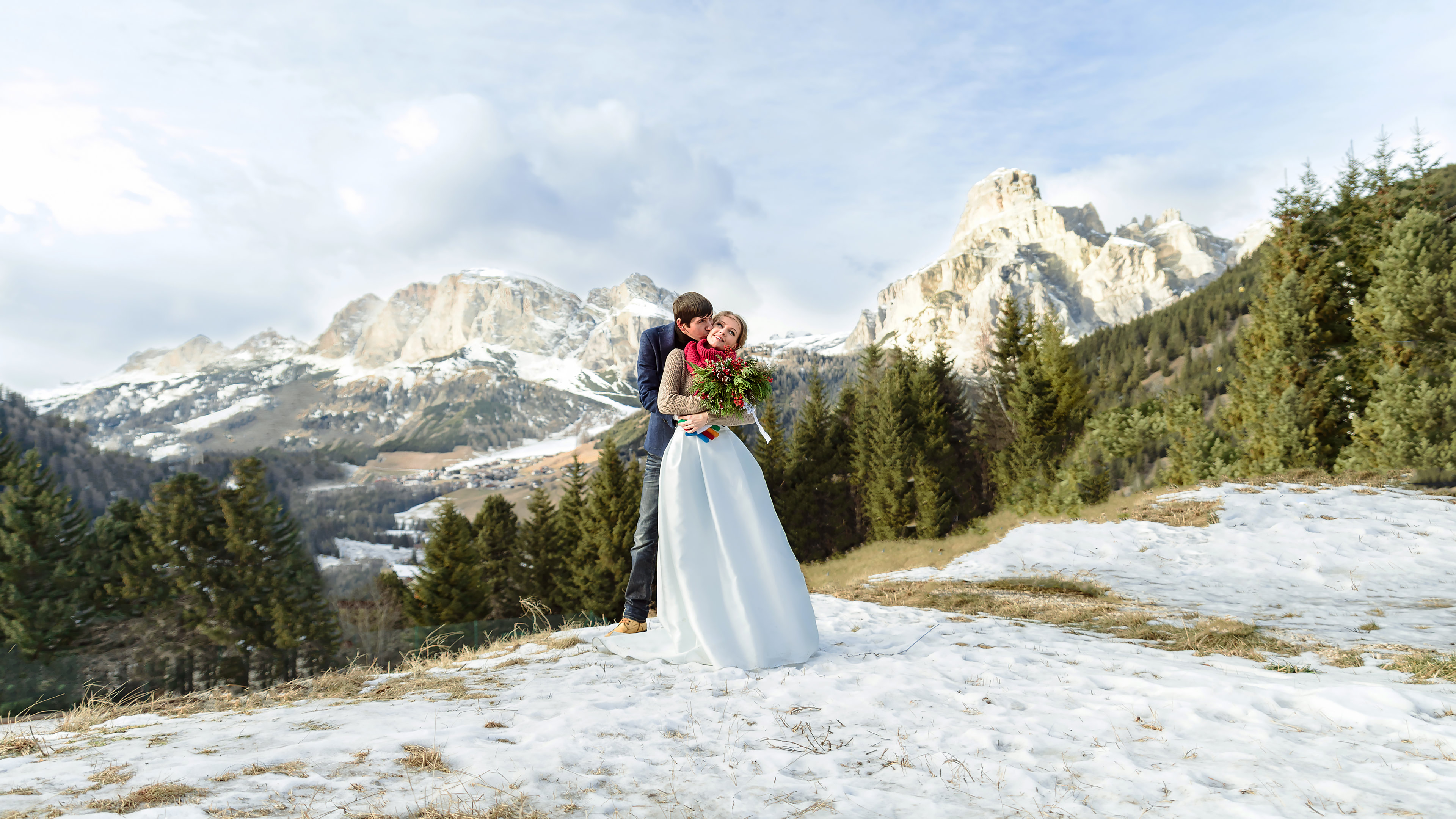 wedding in dolomites