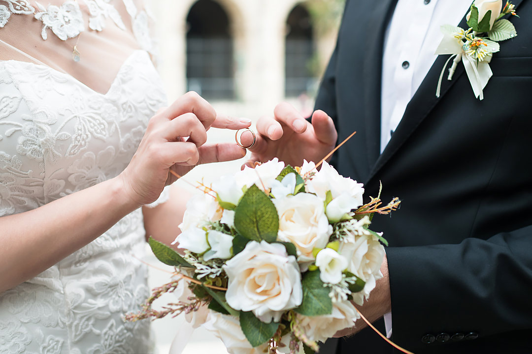 symbolic wedding ceremony in rome