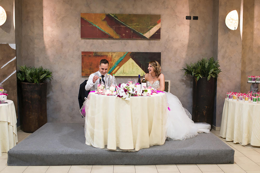 tavolo degli sposi