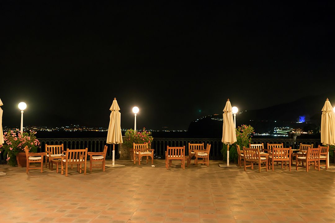 terrazza panoramica ristorante hotel europe sorrento