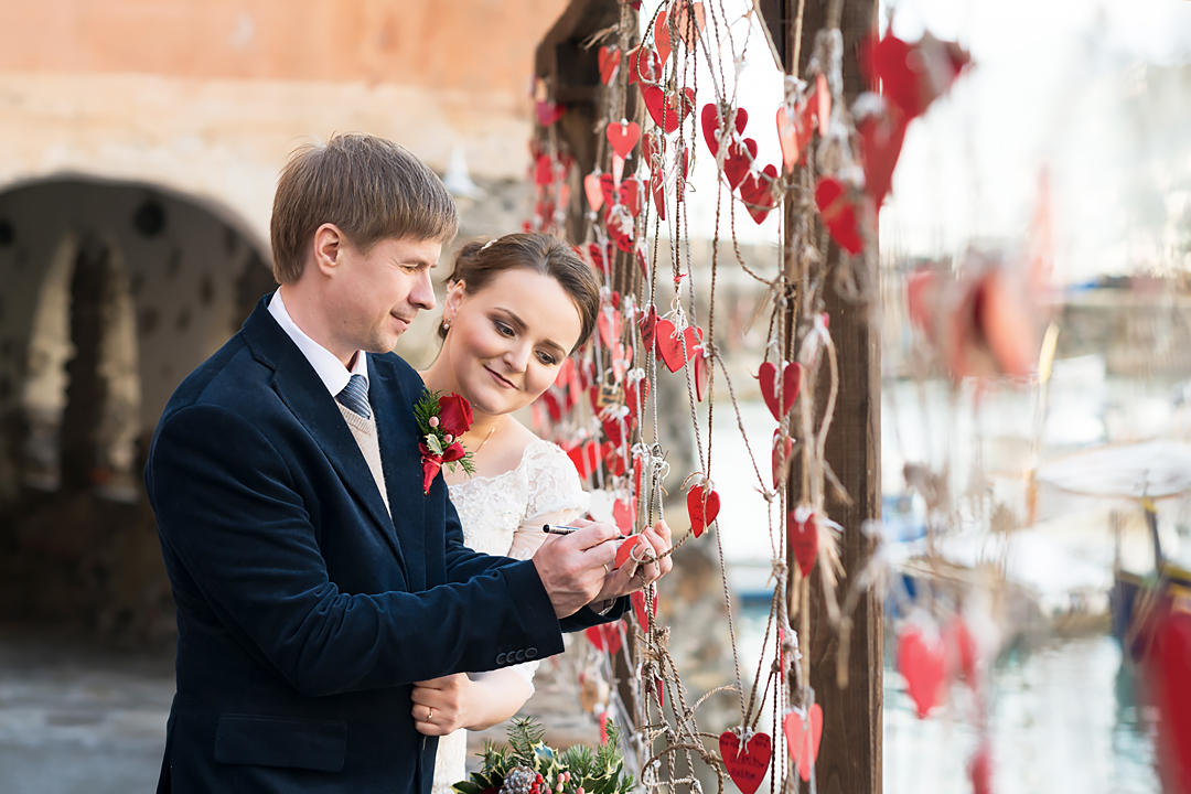 wedding photographer in camogli